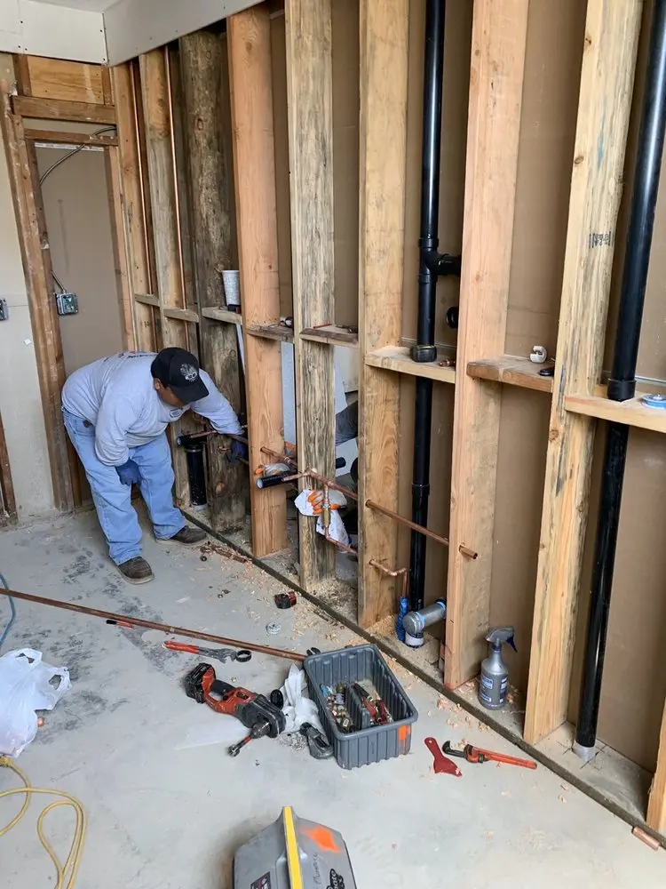 Commercial rough-in plumbing for Gas Line Repair in Lake Monroe